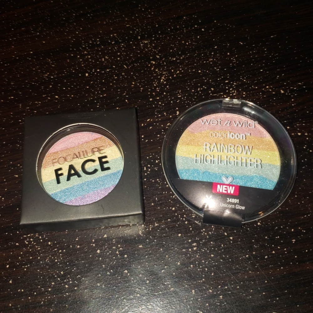2 Brand new rainbow highlighters